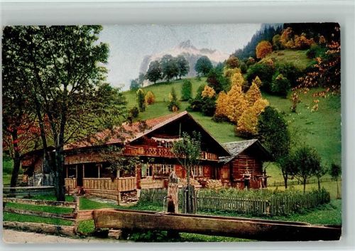 Rohrbachstein Berner Oberland Bauerngehöft im Berner Oberland
