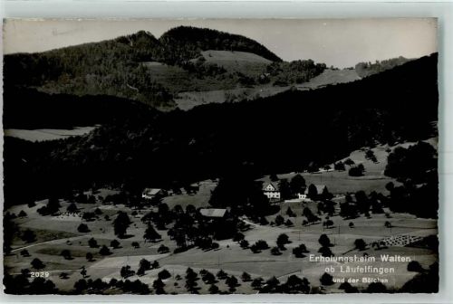 4448 Läufelfingen 1951 - Erholungsheim Walten ob Läufelfingen und der Bölchen