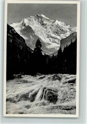 Interlaken Lütschine mit Jungfrau