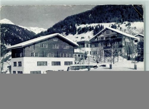 Klosters Soldanella Präventorium und Ferienheim des Bezirkes Bülach Winter