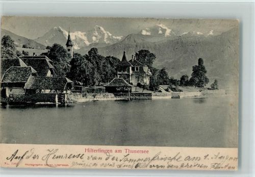 3652 Hilterfingen 1901 - am Thunersee