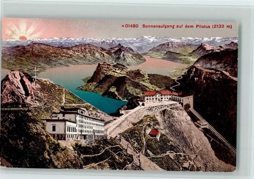 Pilatus 1913 - Sonnenaufgang auf dem Pilatus
