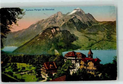 Fürigen 1921 Kurhaus Fürigen ob Stansstad