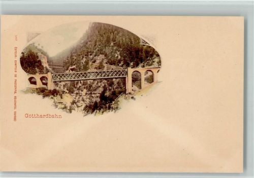 St Gotthard Viadukt Gotthardbahn