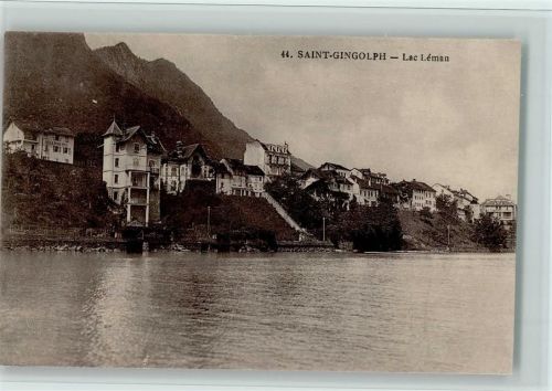 St-Gingolph Saint-Gingolph Lac Léman