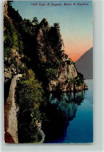 Lugano Rocco do Gandria Lago die Lugano