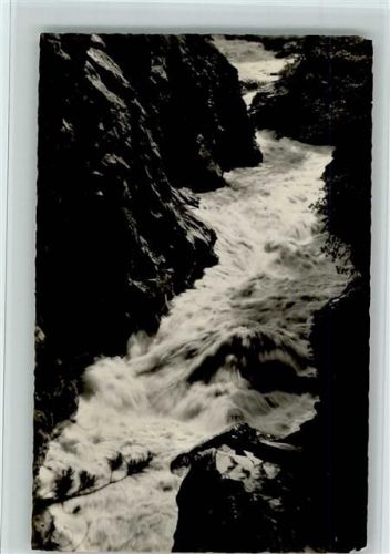 Zermatt Die Visp in der Untern Gornerschlucht
