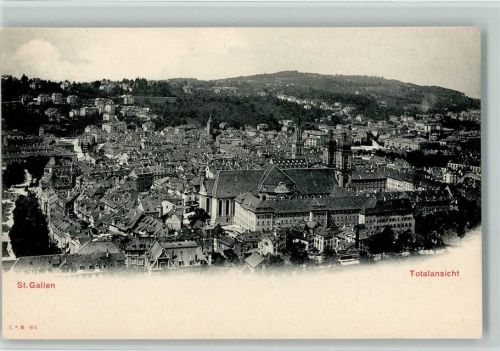 9000 St. Gallen S. Gallo - Gesamtansicht