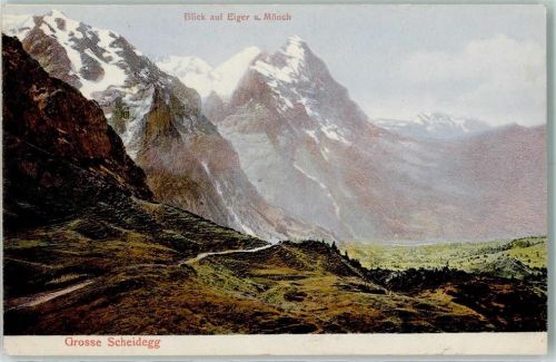 Grosse Scheidegg Eiger Mönch