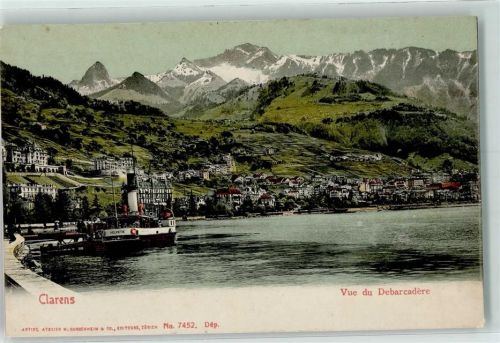 Clarens Vue du Debarcadere