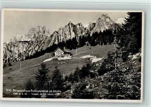 Mollis Berggasthaus Frohnalpstock ob Mollis