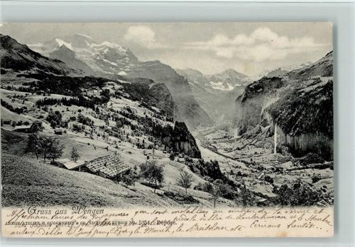 Wengen 1903 Gruss aus Wengen