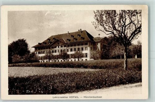3053 Münchenbuchsee Gebrauchsspuren Lehrerseminar Hofwil