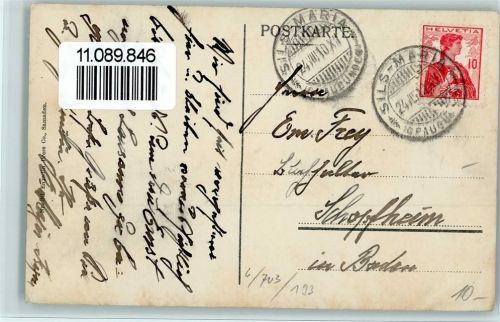 Sils/Segl Maria 1910