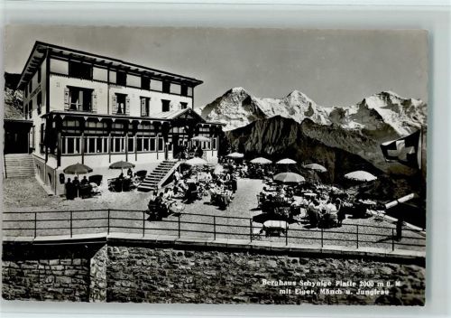 Schynige Platte - Berghaus Schynige Gartenrestaurant