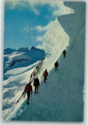 Tschierva - Aufstieg am Biancograt des Piz Bernina