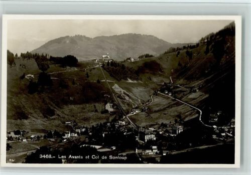 Les Avants Col de Sonloup