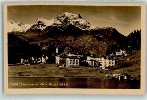 Silvaplana 1938 Piz la Margna