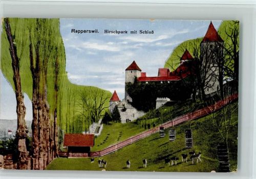 8640 Rapperswil SG - Hirschpark am Schloß - Tierpark