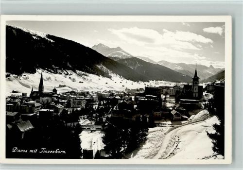 Davos Platz mit Tinzenhorn