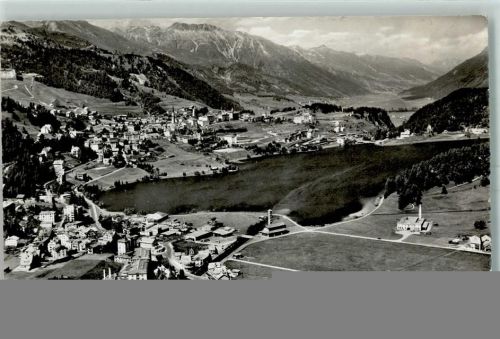 St. Moritz Fliegeraufnahme