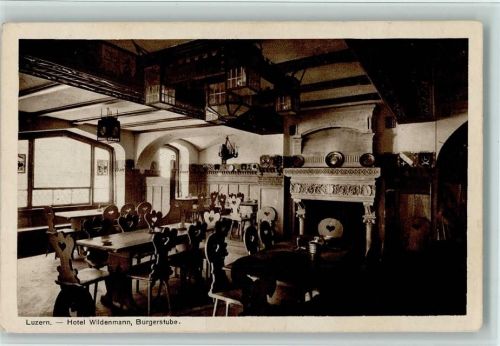 Luzern Hotel Wildenmann Bürgerstube