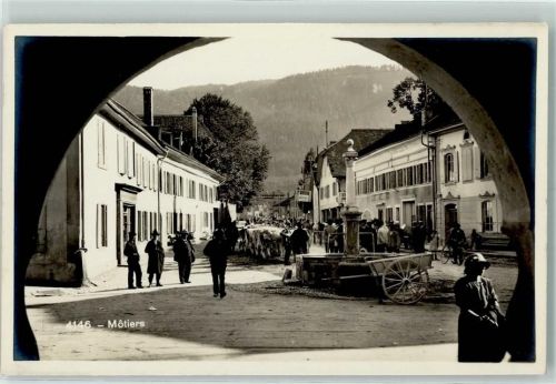Môtiers NE Viehmarkt