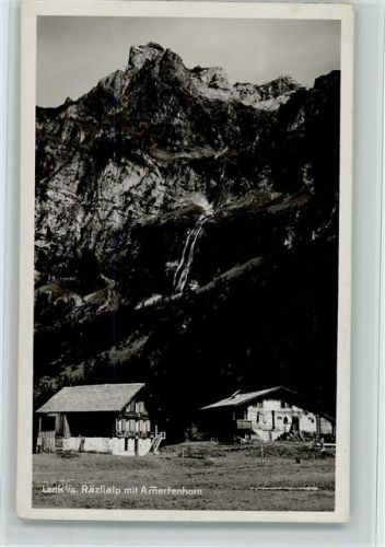 Lenk im Simmental Räzlialp mit Ammertenhorn