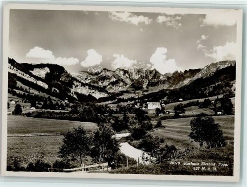 9651 Rietbad Ennetbühl - Kurhaus Rietbad Toggenburg