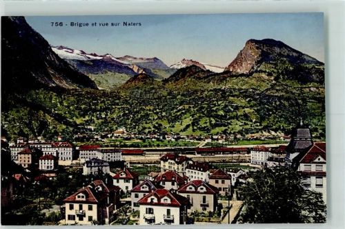Brig Blick auf Naters