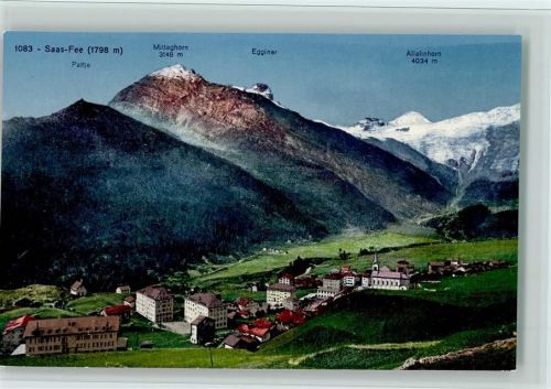Saas-Fee Pattje Mittaghorn Egginer Allalinhorn