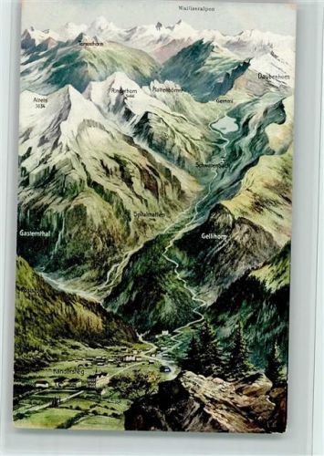 Kandersteg Gemmipass von Kandersteg aus