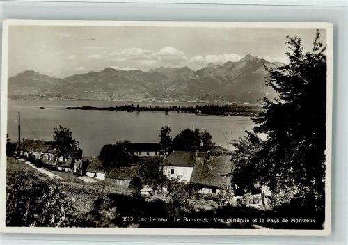 Bouveret Lac Léman Vue générale et le Pays de Montreux