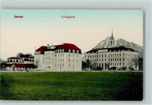 Sarnen 1919 Collegium, sehr gute Erhaltung AK