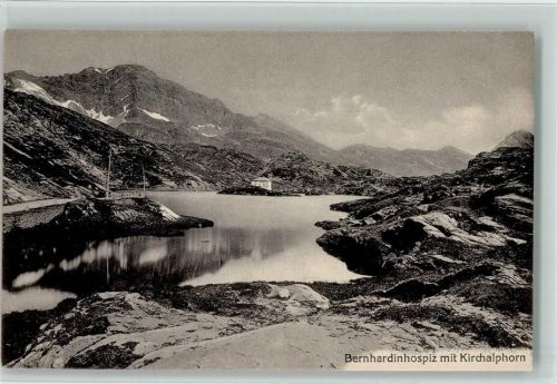 Hinterrhein Bernhardinhospiz mit Kirchalphorn
