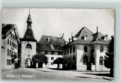 Wangen an der Aare Rössliplatz Feldpost