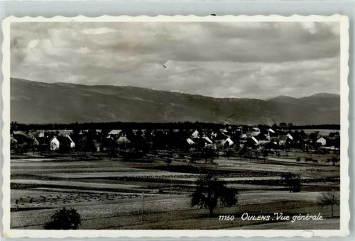 Oulens-sous-Echallens 1950 Vue generale