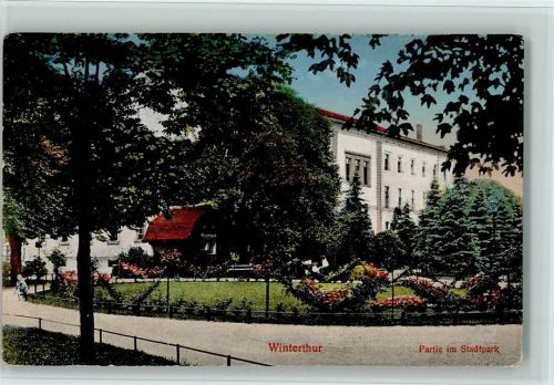 Winterthur Partie im Stadtpark