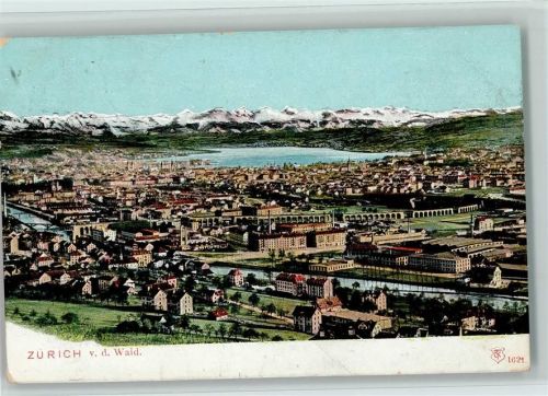 Zürich 1907 v.d. Waid