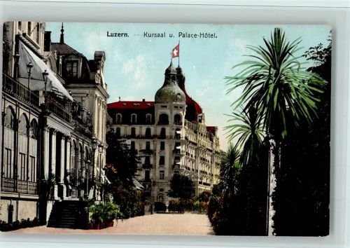 Luzern Kursaal und Palace-Hôtel