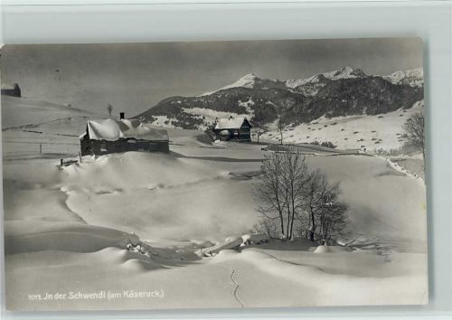 9658 Wildhaus 1914 - In der Schwendi am Käseruck Winter