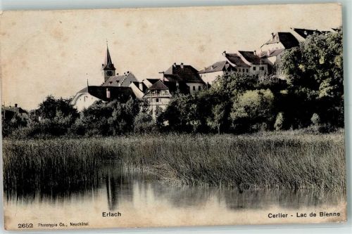 Erlach 1907 Cerlier Lac de Bienne