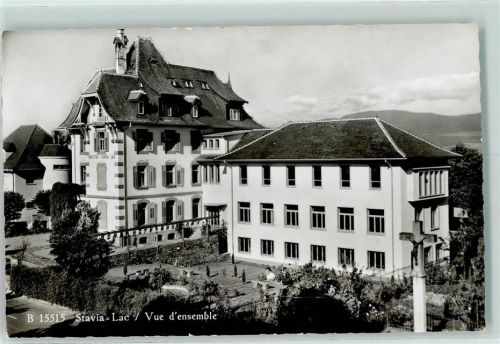 Estavayer-le-Lac Stavia-Lac vue d'ensemble