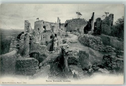 Dornach 1906 Ruine Inneres