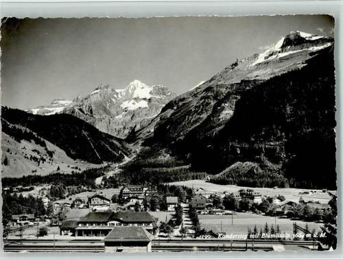 Kandersteg mit Blümlisalp