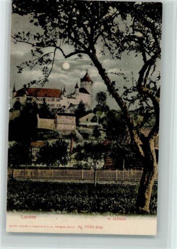 Lucens 1908 Schloss
