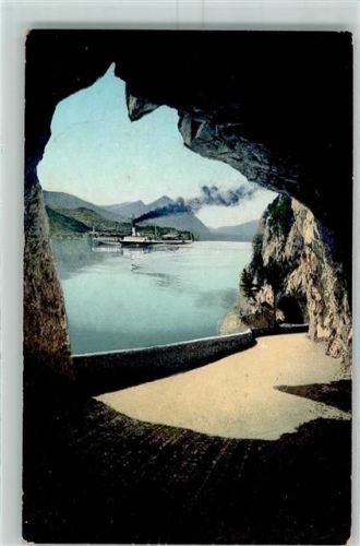 Beatushöhlen 1912 Pass Tunnel