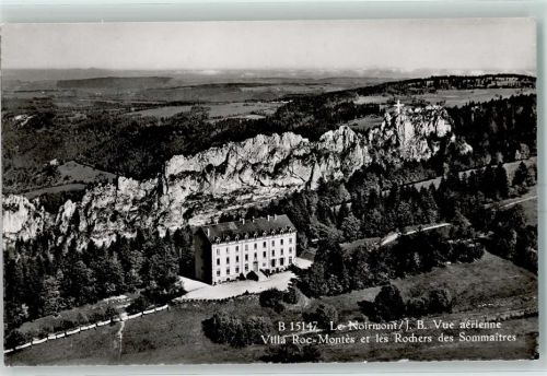 Le Noirmont Fliegeraufnahme Villa Roc Montes