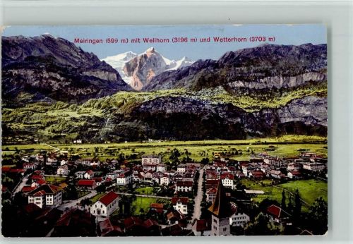 Meiringen Wellhorn Wetterhorn