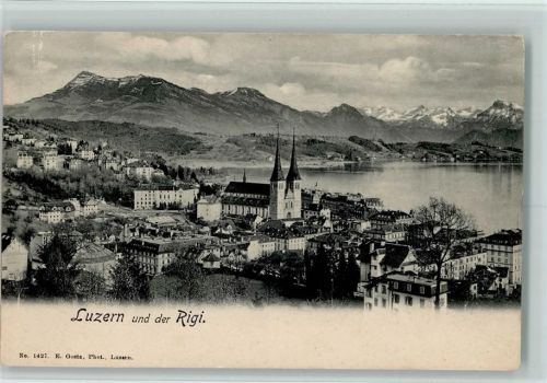 Luzern und der Rigi